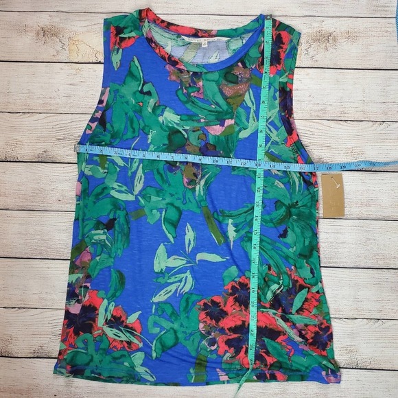 RACHEL Rachel Roy NWT medium floral tank - Picture 5 of 5